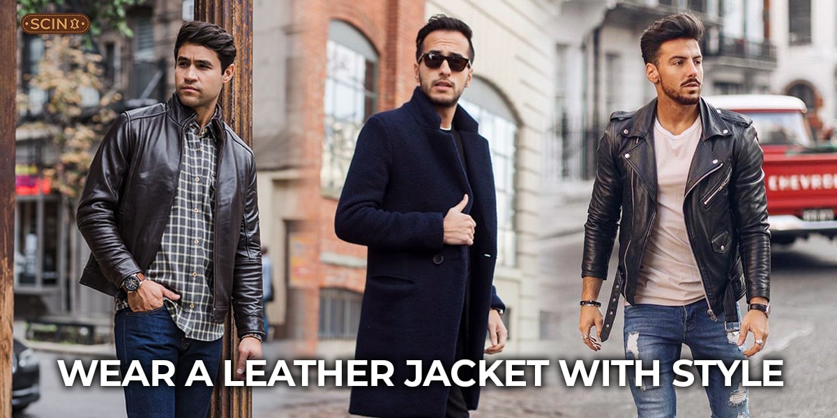 Leather Jacket with Style - How to wear one