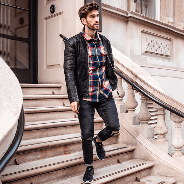 Leather Jacket with Style - How to wear one